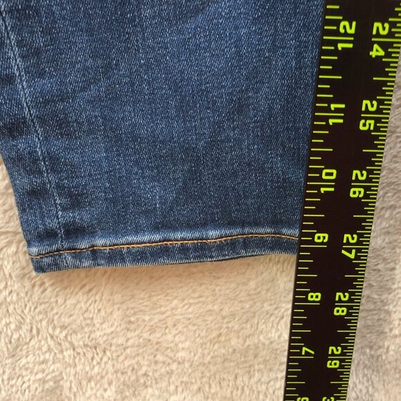 J.Crew Womens Jeans Size 29/28 Stretch Skinny Blue Denim Ankle Blue Casual - Picture 5 of 14